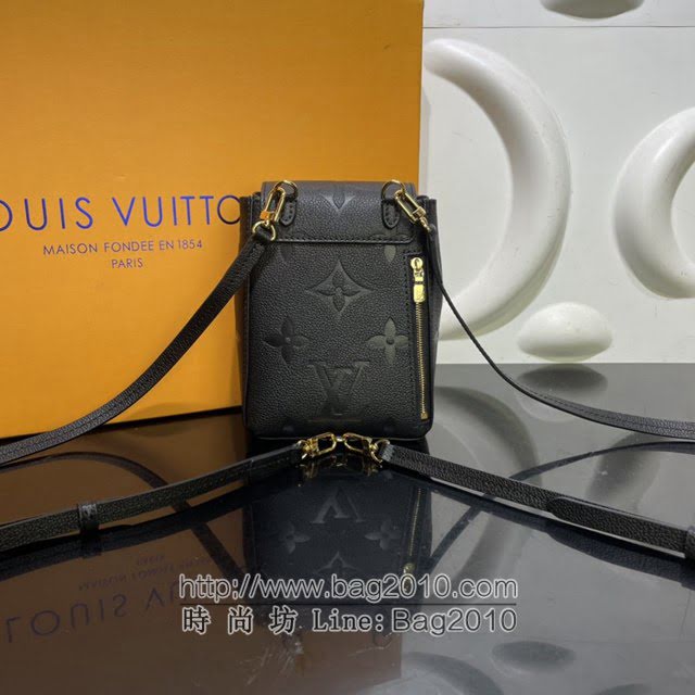 Louis Vuitton新款女包 M80783黑丝印 路易威登2021夏季Tiny双肩包 LV迷你后背包  ydh4189